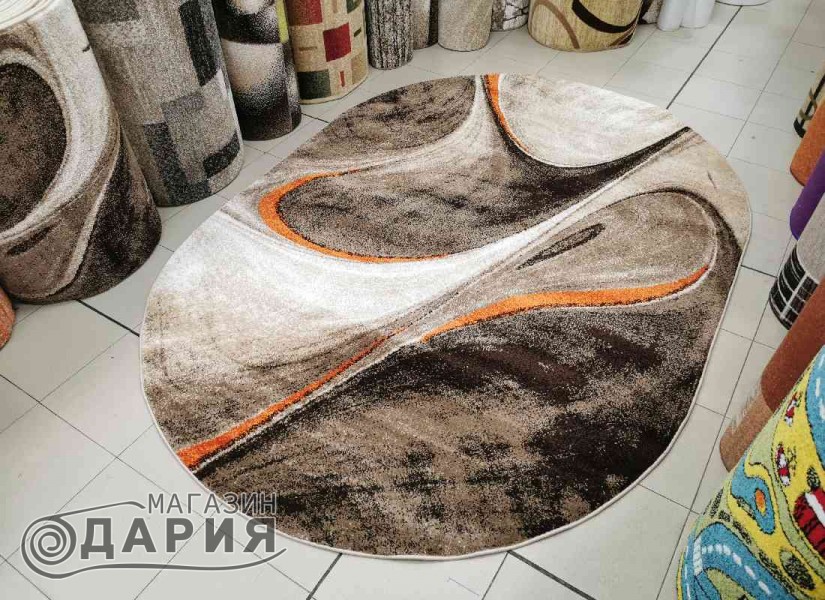 Тъкан килим MAGNOLIA 097 d.beige/orange